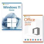 Vorteilspaket Microsoft Windows 11 Home + Microsoft Office 2019 Standard