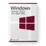 Microsoft Windows Server 2022 RDS User CAL